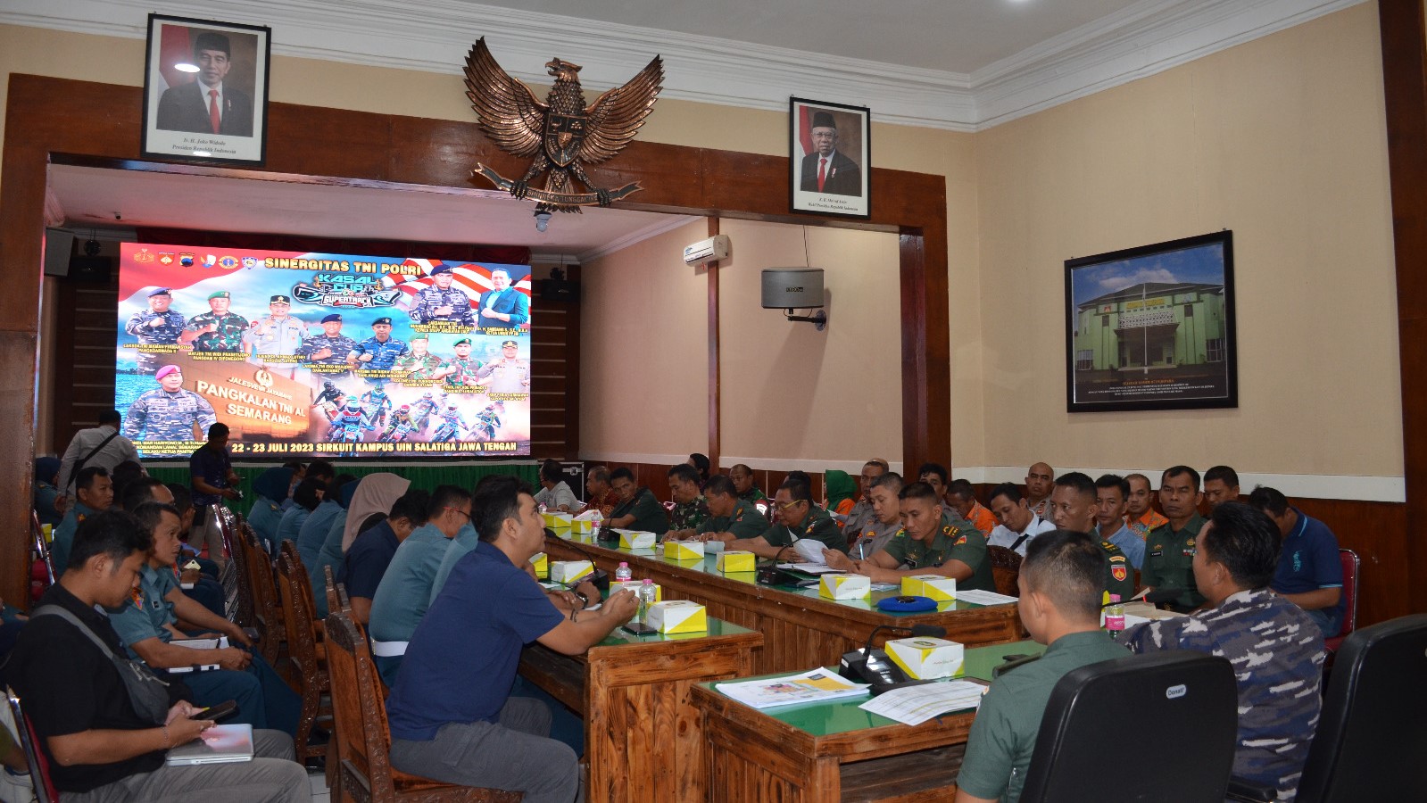 Rakor Kasal Cup Super Track digelar di Korem 073/Mkt